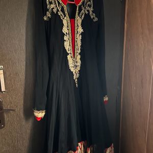 Black Anarkali Suit