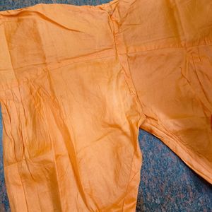 Orange Pattiyala Pant