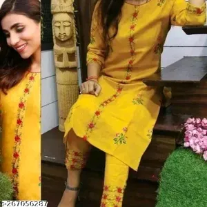 Kurti For Women With Pajama