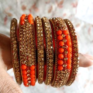 Glass Bangles Set