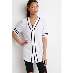 Forever 21 Oversized Small Baseball Shirt