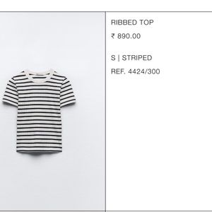 Zara Stripe Tshirt