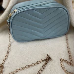 Sky Blue Sling Bag