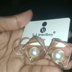 Rose Gold Earrings