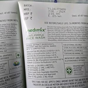 Medimix Facewash