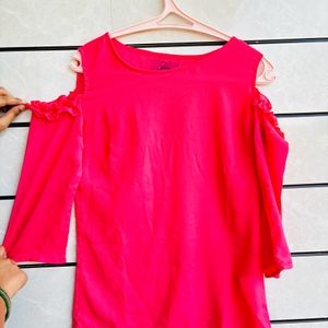 Beautiful Cold Shoulder Top For Women