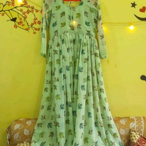 Flared Anarkali Gown💚