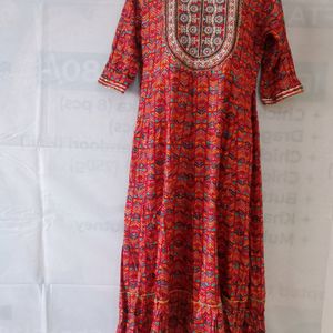 New Malti Colour Anarkali Kurti