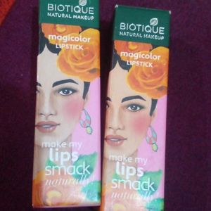 BIOTIQUE NATURAL LIPSTICKS