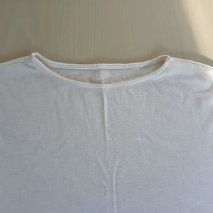 Women White Top Full Sleeve