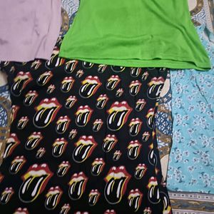 Combo Of 4 Tops T Shirt Style In Xl Size