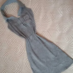 Grey bodycon dress