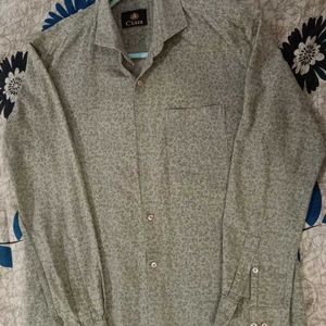 Printed Cotton Blend Shirt