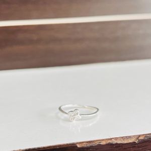 pure silver ring