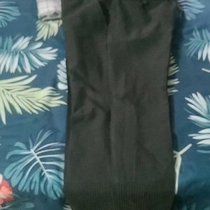 Stiched Pant Black Colour