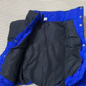 H&M Black & Blue Stylish  Puffer Jacket