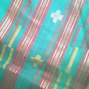 Brand new light weight thread work fancy saree