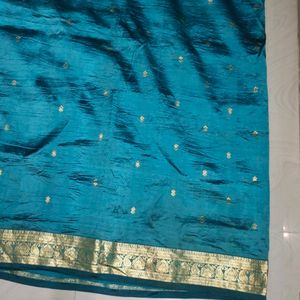 Pure Kanchipuram Silk Saree With Blouse