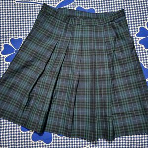 COD Korean School Style Checkered Mini Skirt