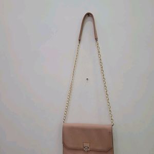 Peach Sling bag