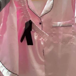 Pink Korean Night Suit