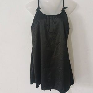 SEXY BLACK NIGHT WEAR DRESS