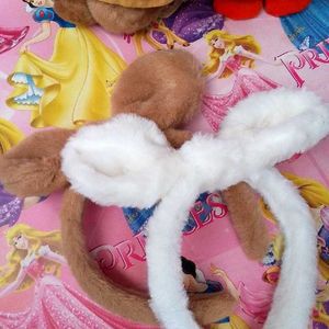 Fur Mickey Detachable Headband