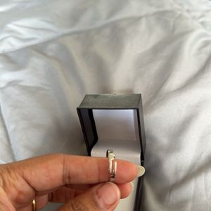 An Adjustable Silver Ring