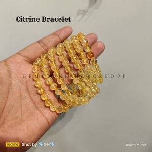 Citrine Quartz High Quality Bracelet