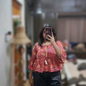 Beautiful Indo Western Comfortable Zudio Top ✨️💐