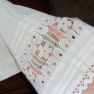 Chikankari Kurti Pant Set