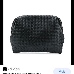 Bottega Veneta Black Pouch