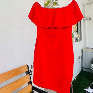 Off Shoulder Partywear Dress