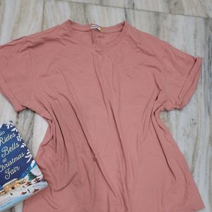 Bewakoof - Pink Casual T Shirt