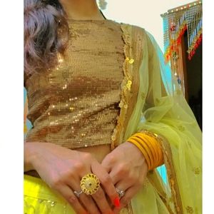 Yellow Lengega Choli