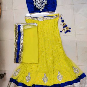 Yellow Bridal Lahenga❤️‍🔥🧜‍♀️Marriage Offer 50%o