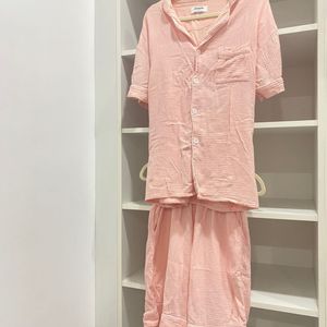 Women’s Pink Set Pyjama Co Ord