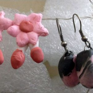 Handmade Earrings Pair Of 2