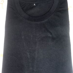 Men's Pure Cotton Plain T-shirt