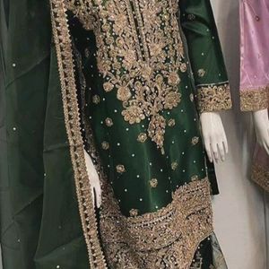 Heavy Bridal Garara Set