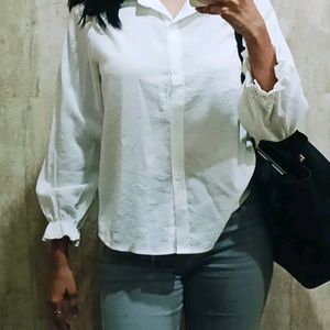 Cotton White Shirt