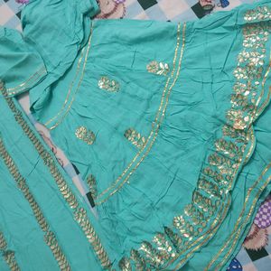 Full Of Gotapatti Work Garara Suit