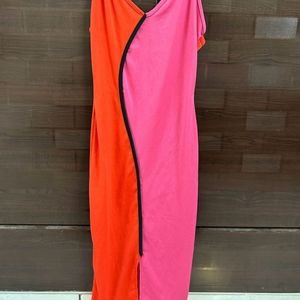 SHEIN two-coloured Stylish Dress