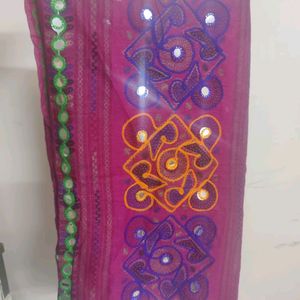 Gujarati Dupatta Mirror Work