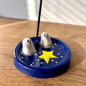 Halloween Themed Clay Trinket