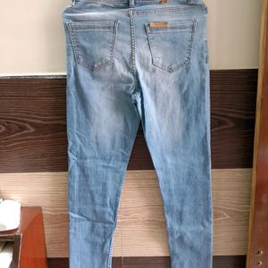 Blue Slim Fit Denim.