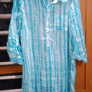 Soft Blue Kurti