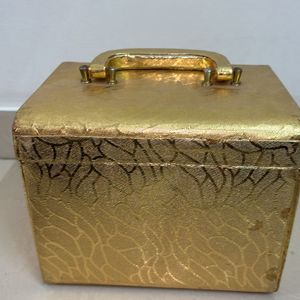 Golden Storage Box/Vanity