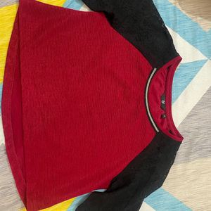 Fig Maroon Top