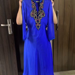 Heavy Work Party Wear Long Kurta Wd Legging